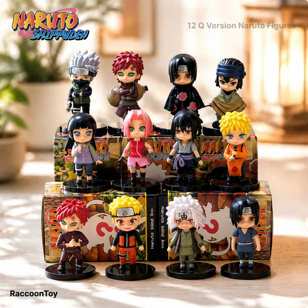 12 Q Version Naruto Figures