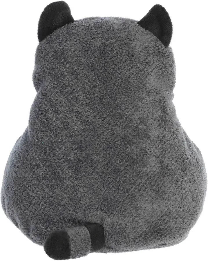 Aurora Small Grey Fluffles Riley Raccoon Whimsical Stuffed Animal - 3