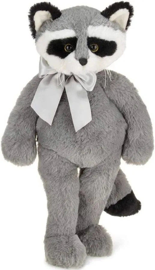 Bearington Camper Plush Raccoon Stuffed Animal