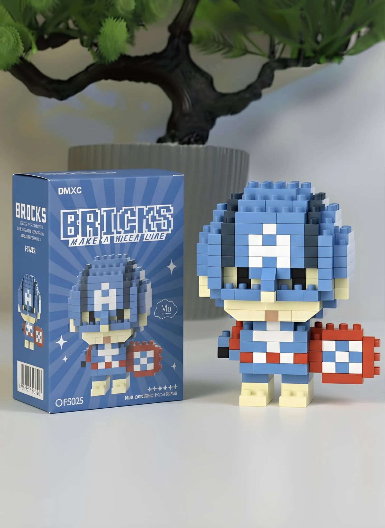 Captain America Bricks