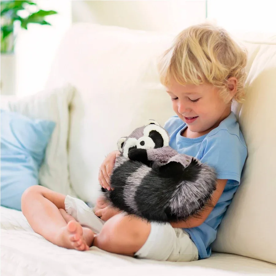 FAO Schwarz Big Tails Racoon Plush - 2