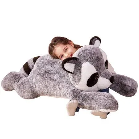 Giant Raccoon Stuffed Animal Plush Toy