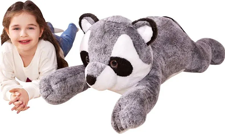 Giant Raccoon Stuffed Animal Plush Toy - 6