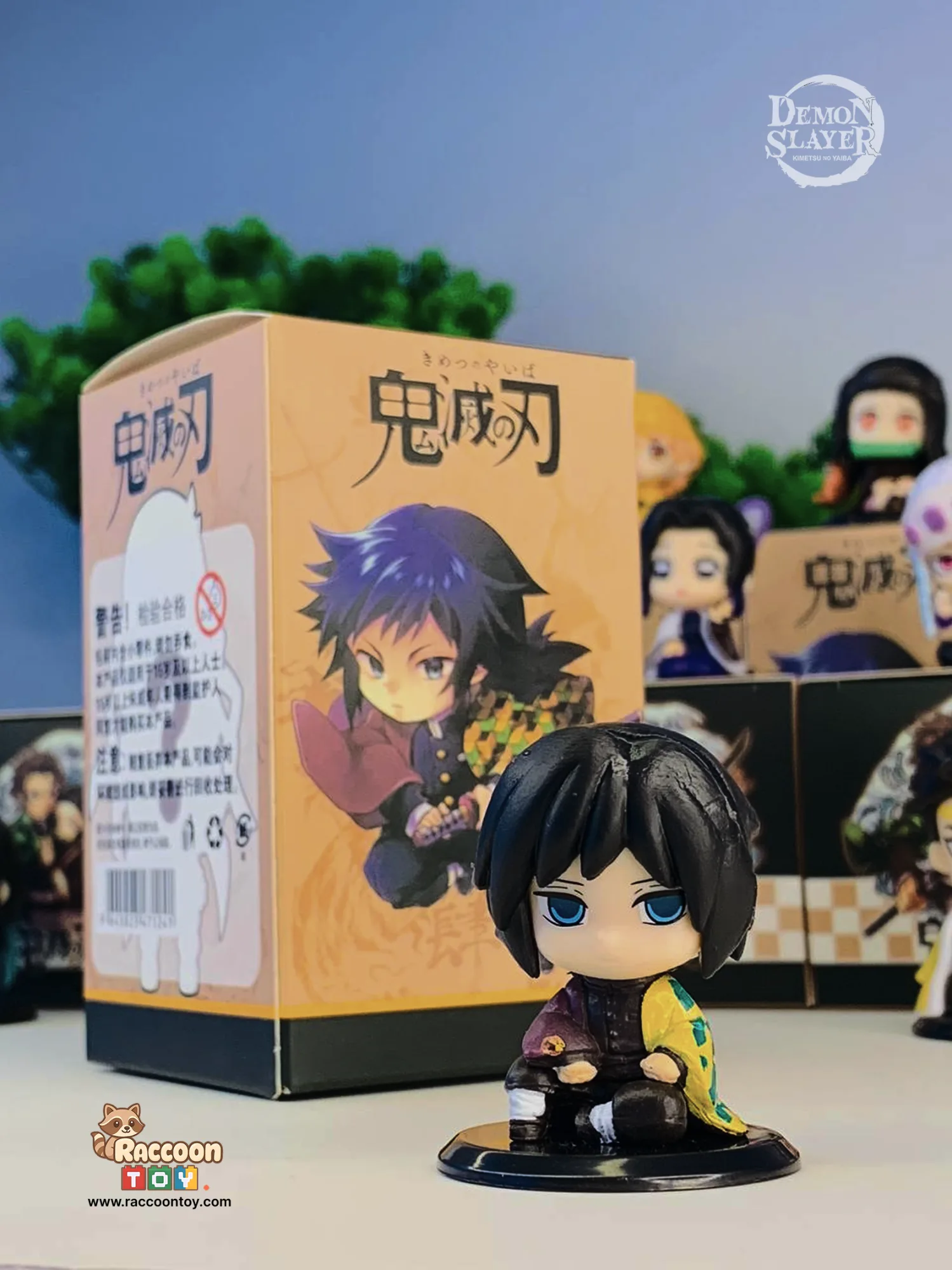 Giyu Tomioka Chibi Action Figure Mini