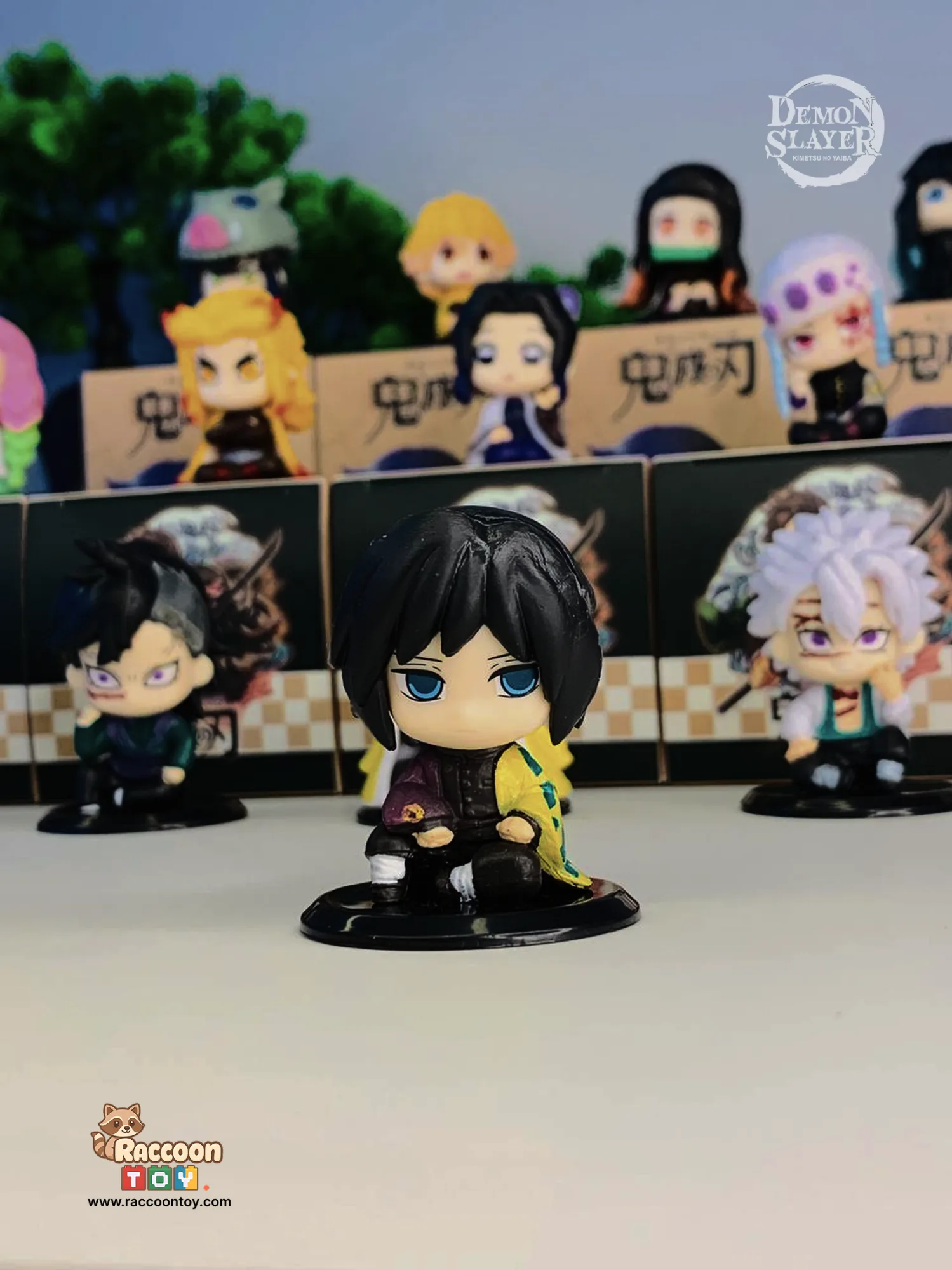 Giyu Tomioka Chibi Action Figure Mini - 2