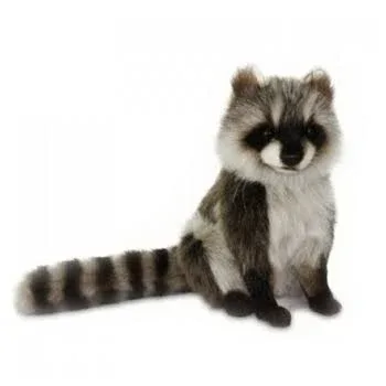 Hansa Racoon Seated Plush Toys 7493