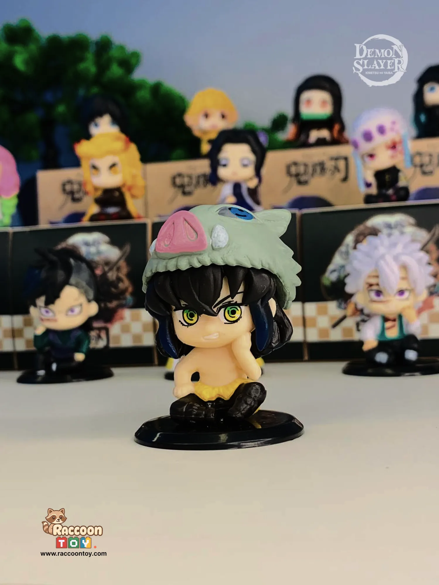 Inosuke Hashibira Chibi Action Figure Mini - 3