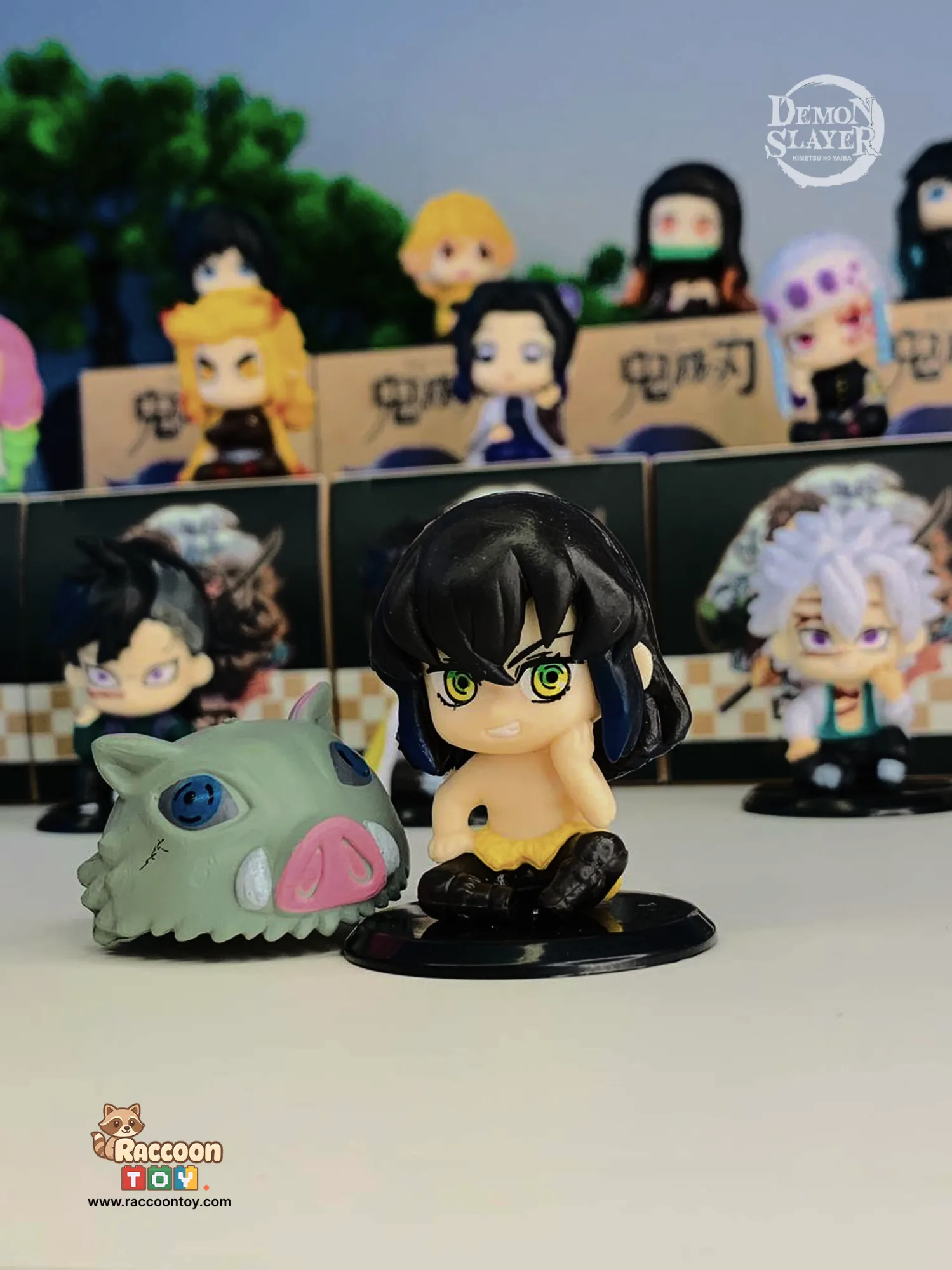 Inosuke Hashibira Chibi Action Figure Mini - 2