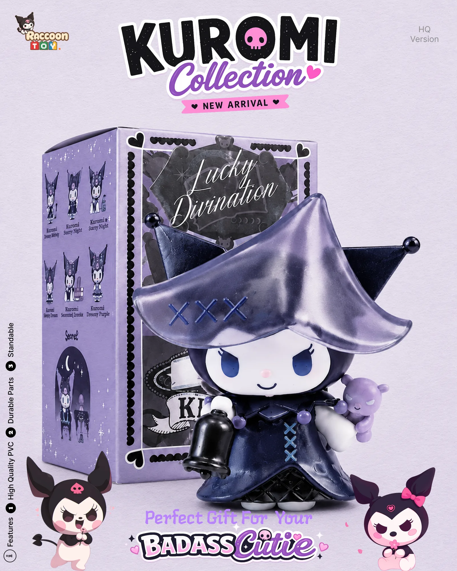 Kuromi Figure ( Witch's Wand )