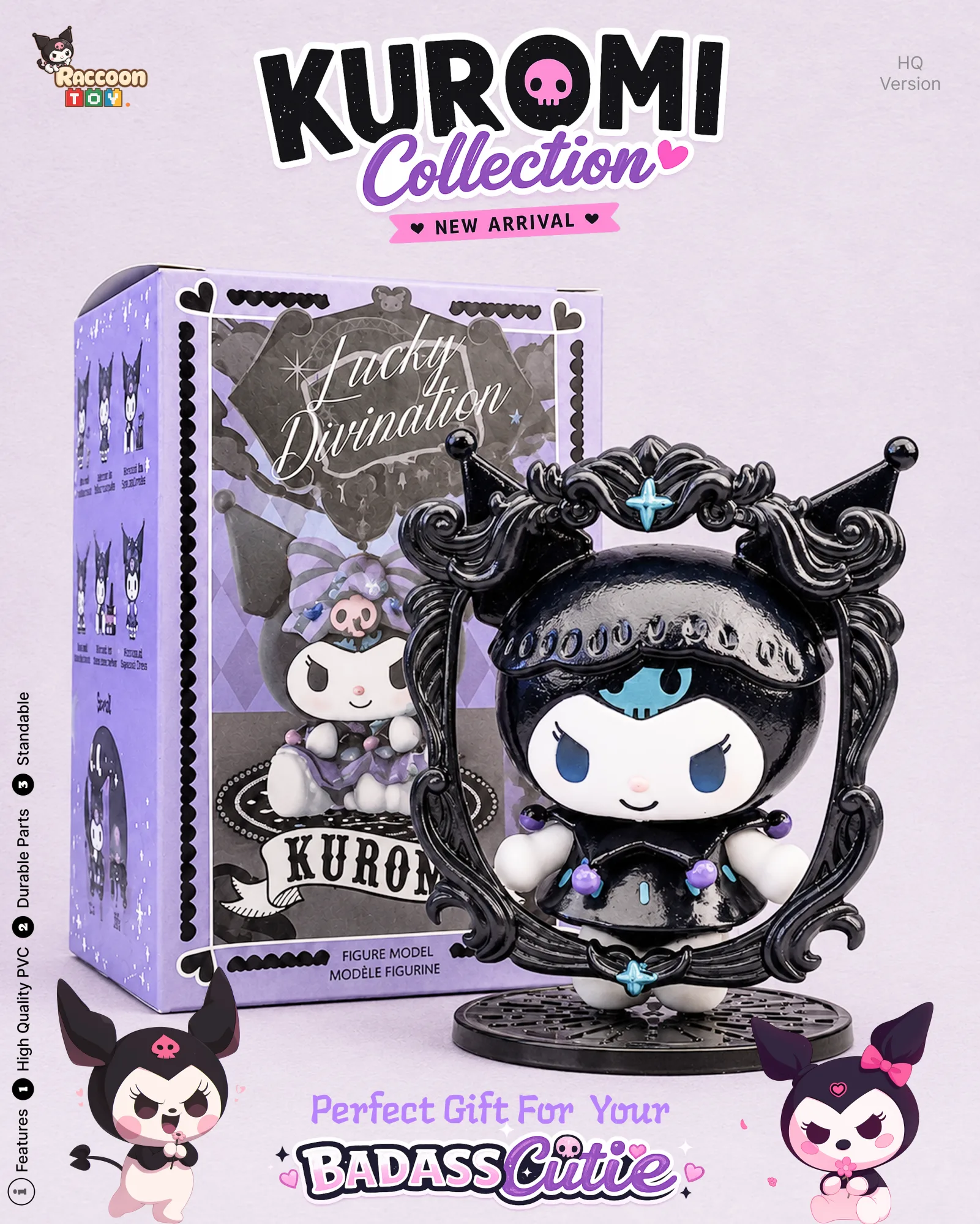 Kuromi Figure ( Crystal Gaze )