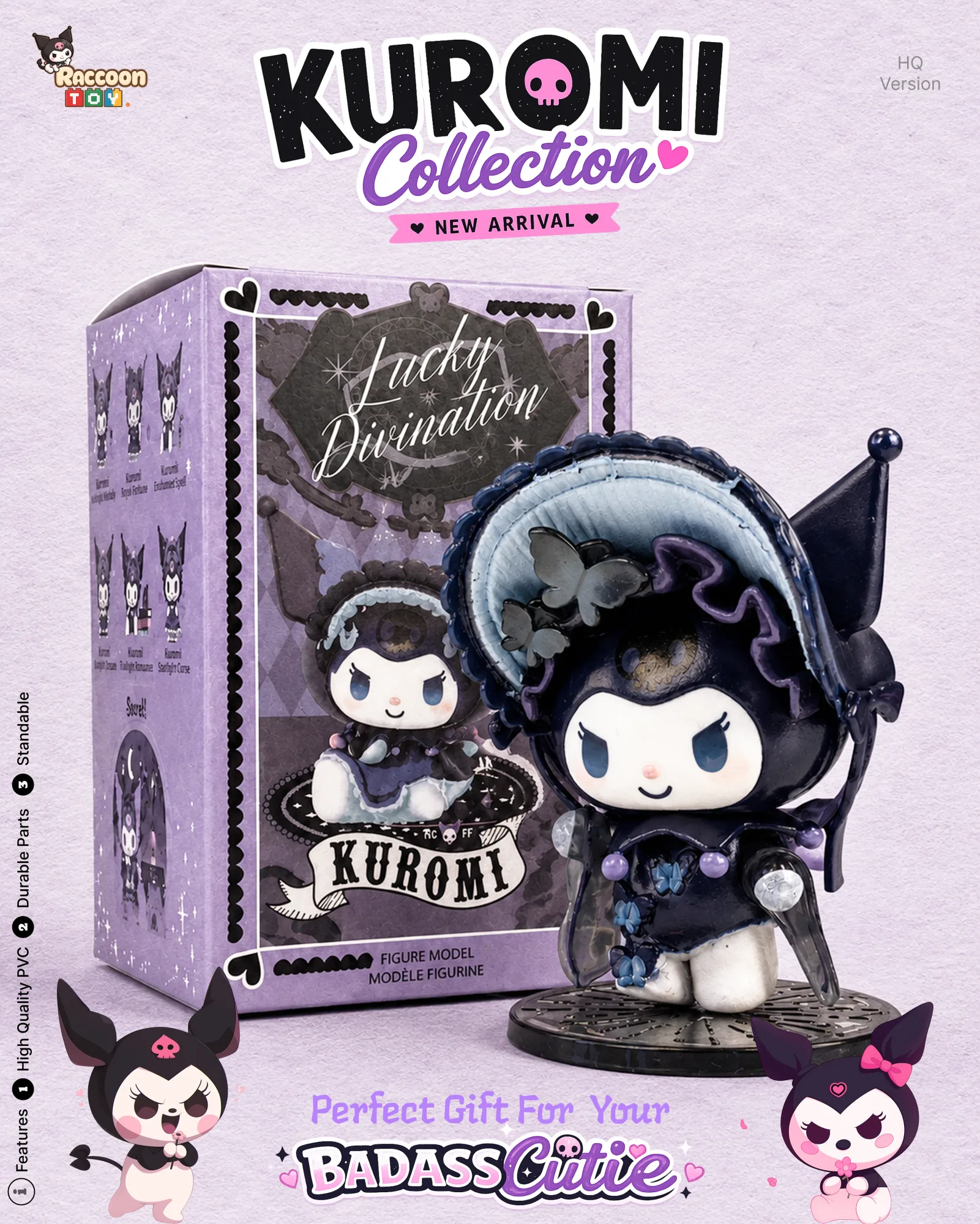 Kuromi Figure ( Twin Fortunes )