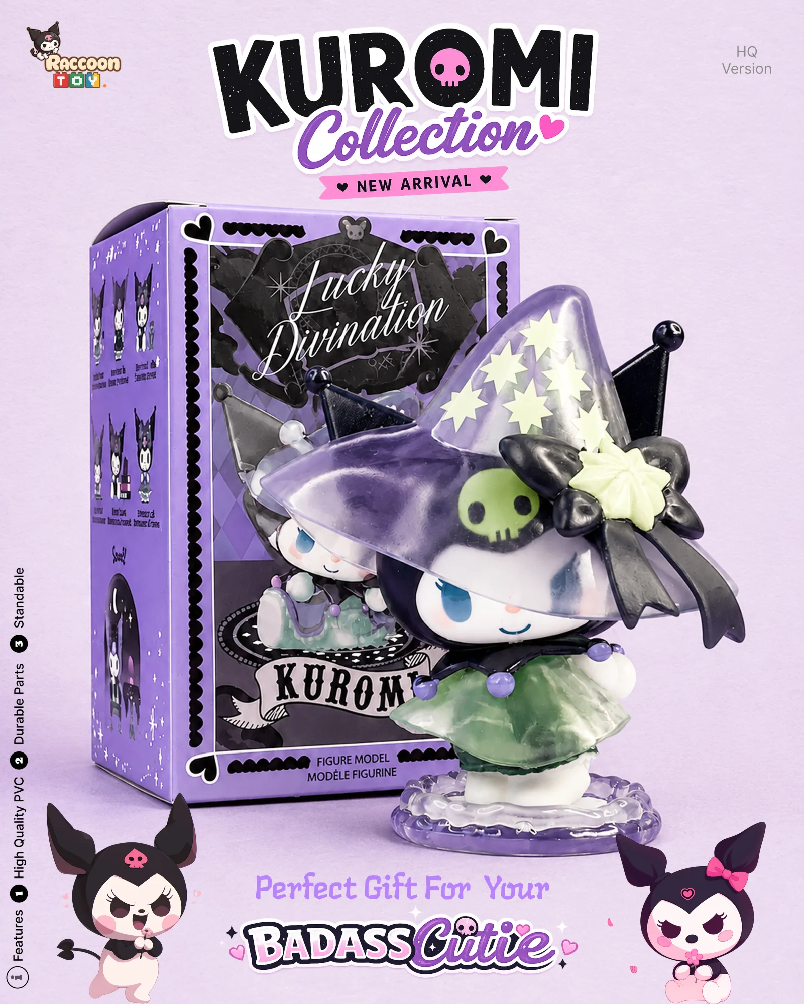 Kuromi Figure ( Witch Hat )