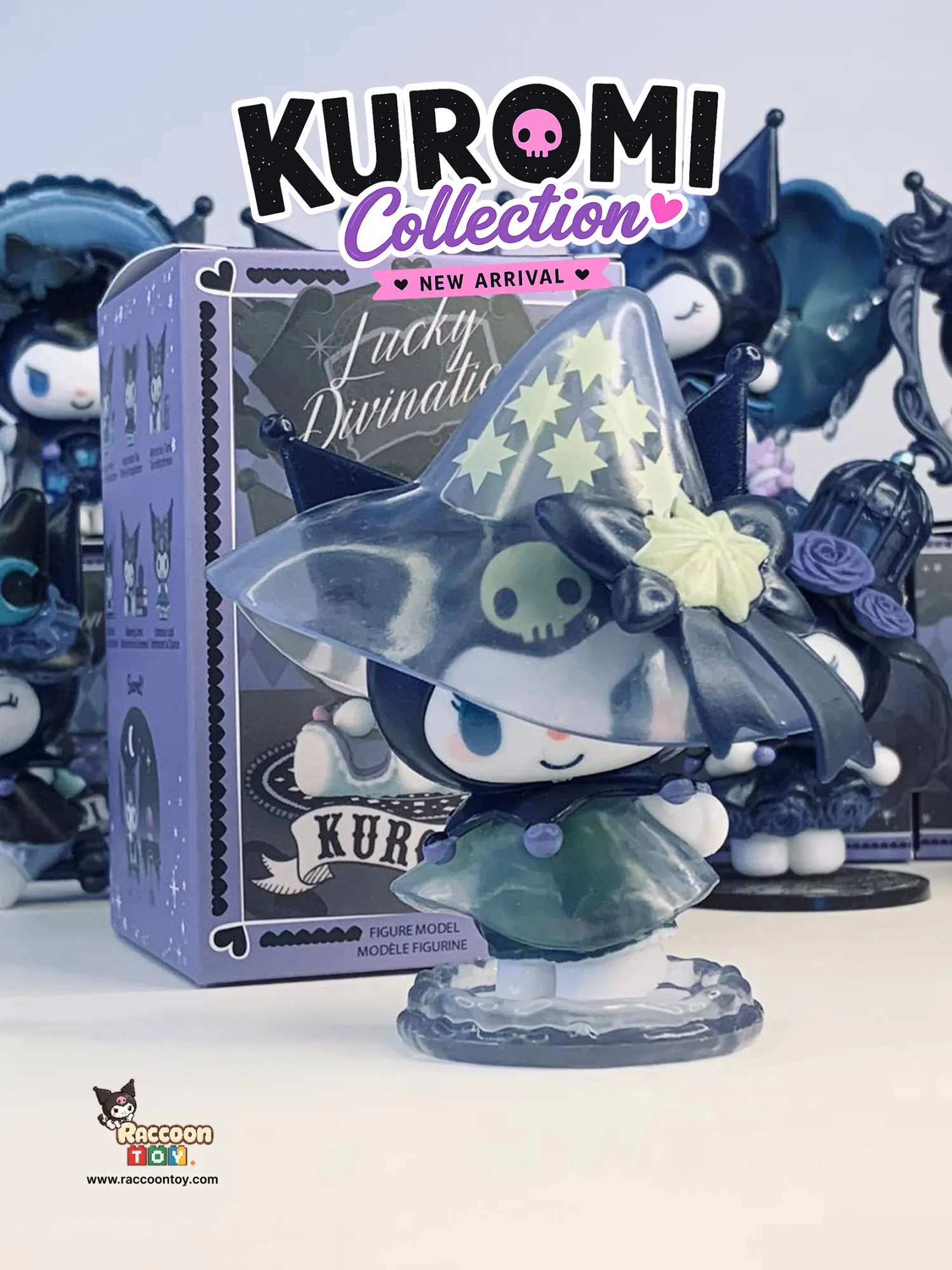 Kuromi Figure ( Witch Hat ) - 2