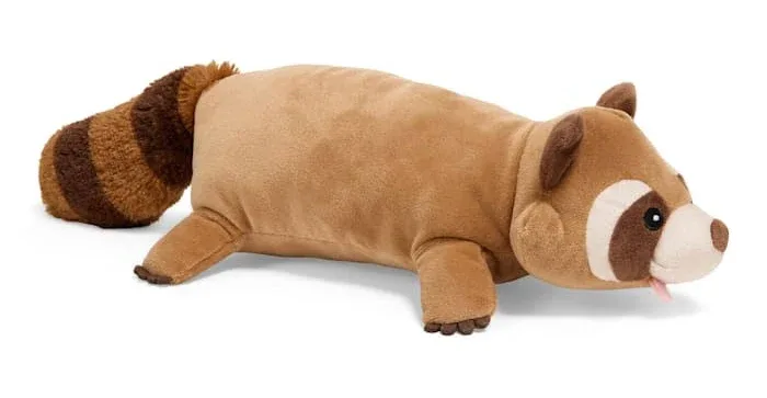 Leaps & Bounds Raccoon Plush Dog Toy