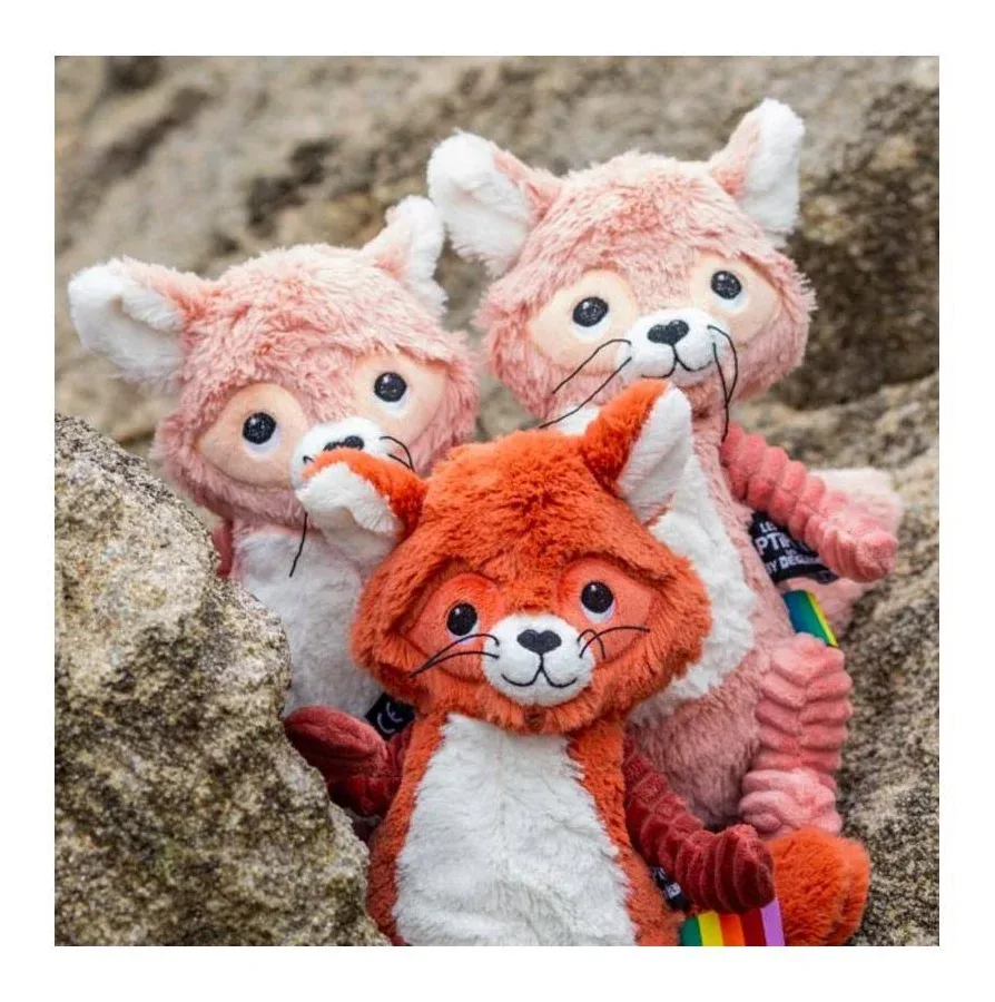 Les Deglingos Ptipotos Netoitou the Raccoon Plush - 3