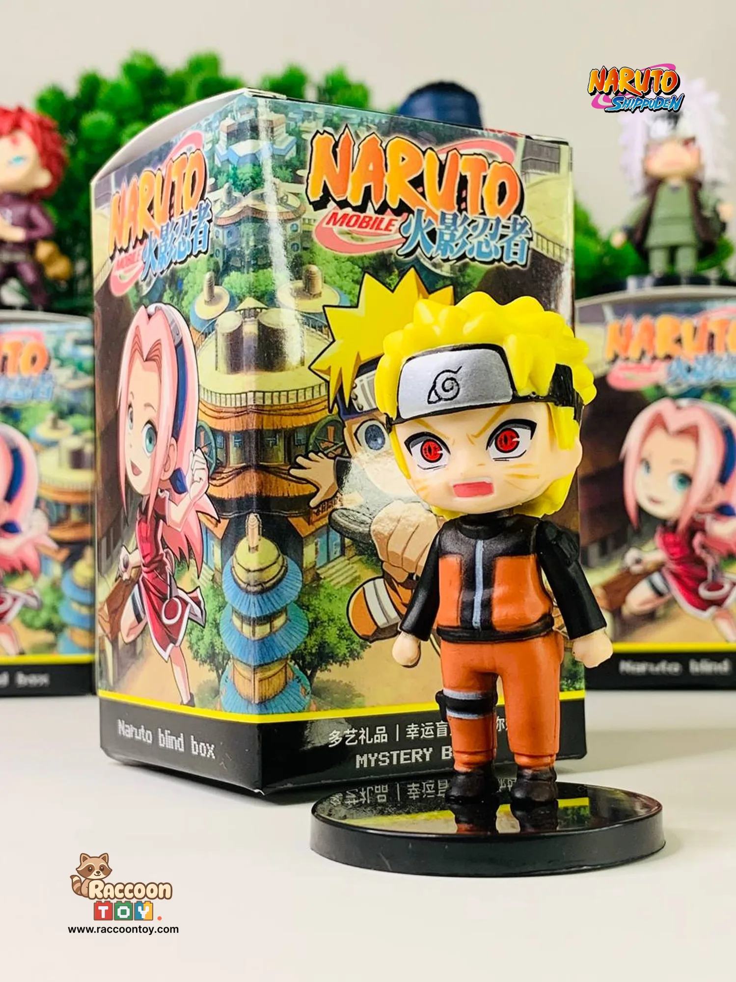 Naruto Chibi Action Figure ( Nine-Tails Rage )