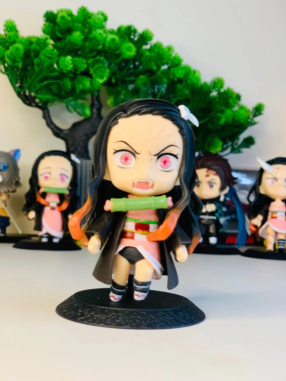 Nezuko Kamado Chibi Action Figure ( Bamboo Bite )