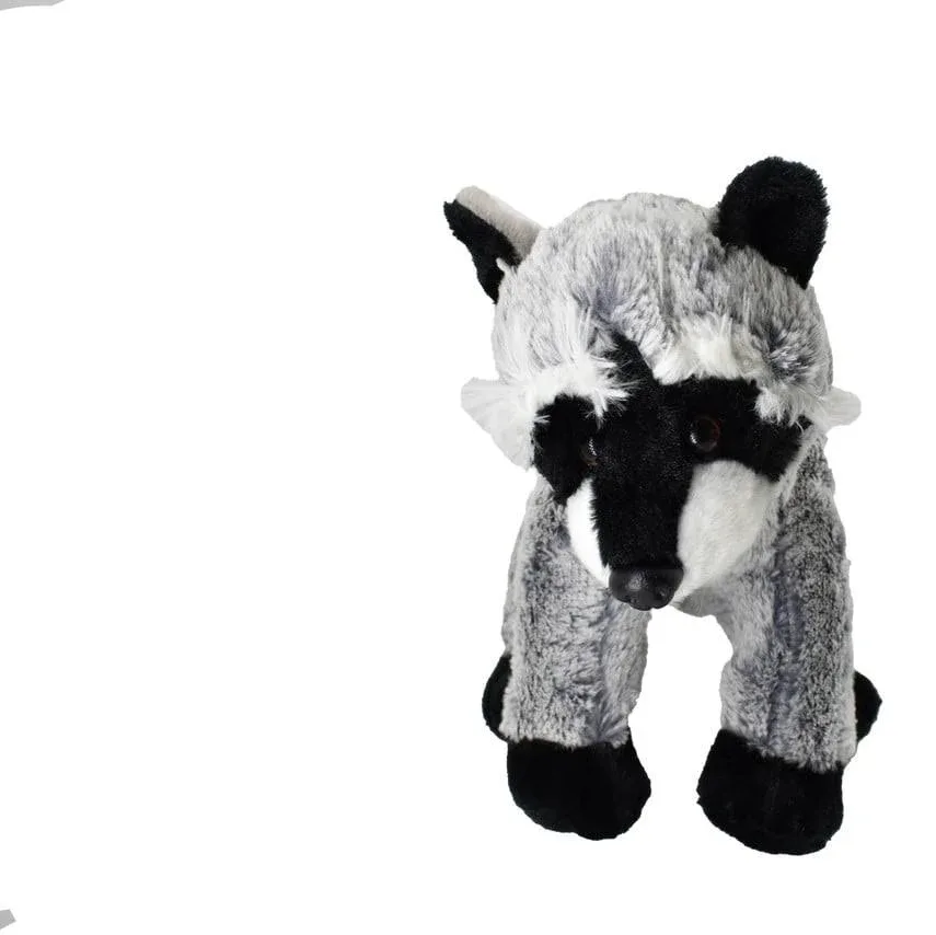 Raccoon Super Cute Soft Stuffed Realistic Plush Animal Gift Educational Toy - 5