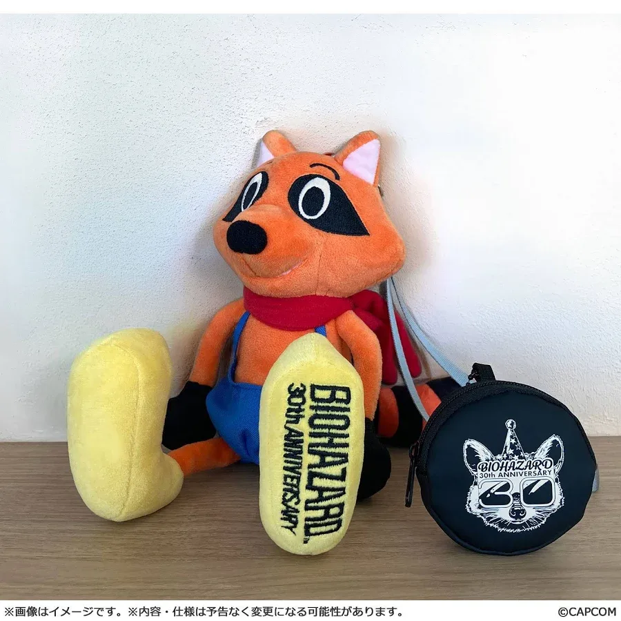 Resident Evil 30th Anniversary Mr. Raccoon Plush - 2