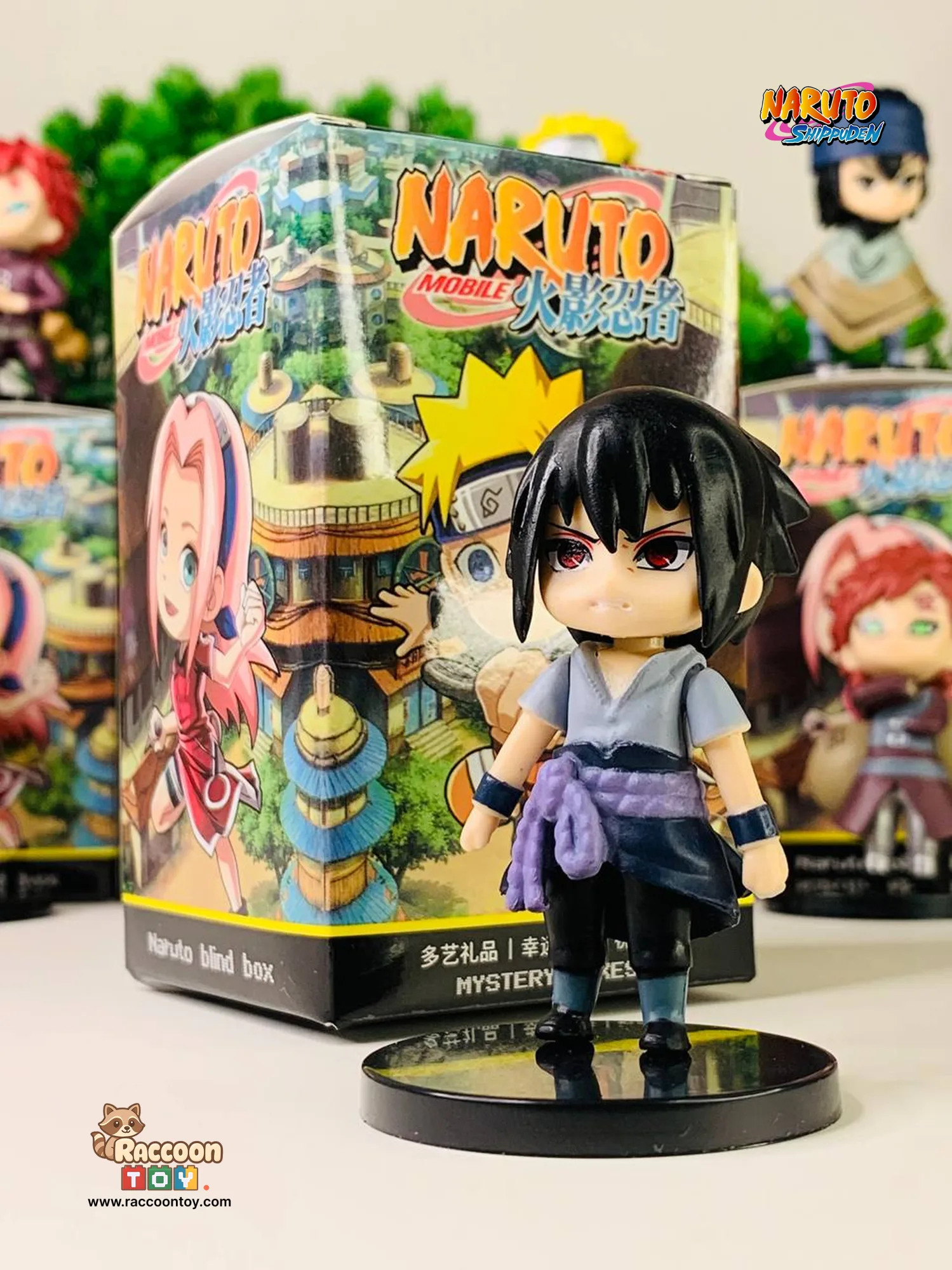Sasuke Uchiha Chibi Action Figure 1