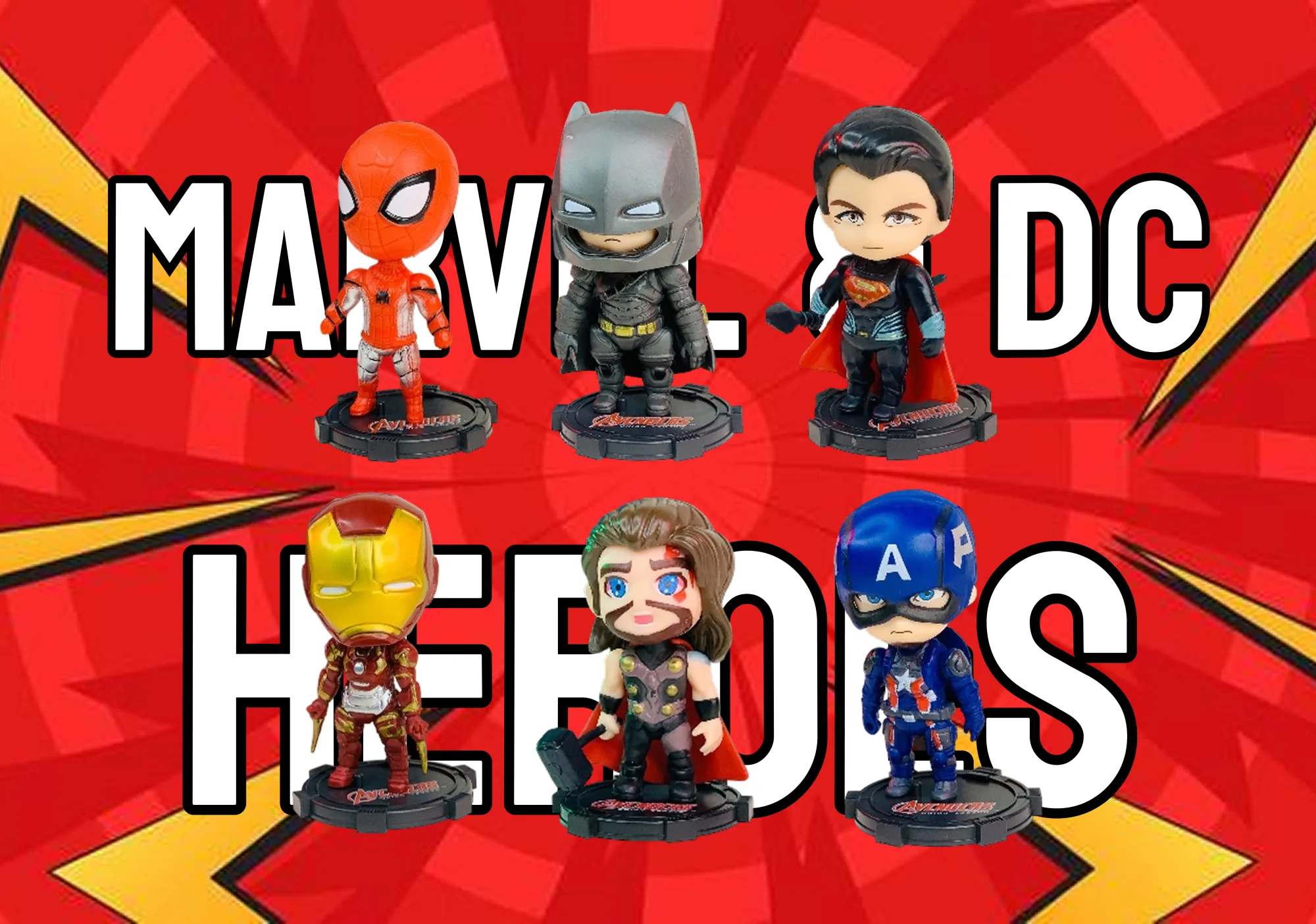 Super Hero Chibi Action figure