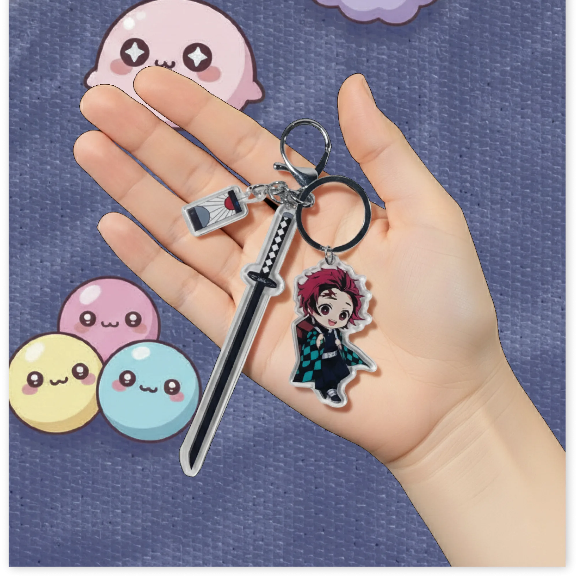 Tanjiro Keychain