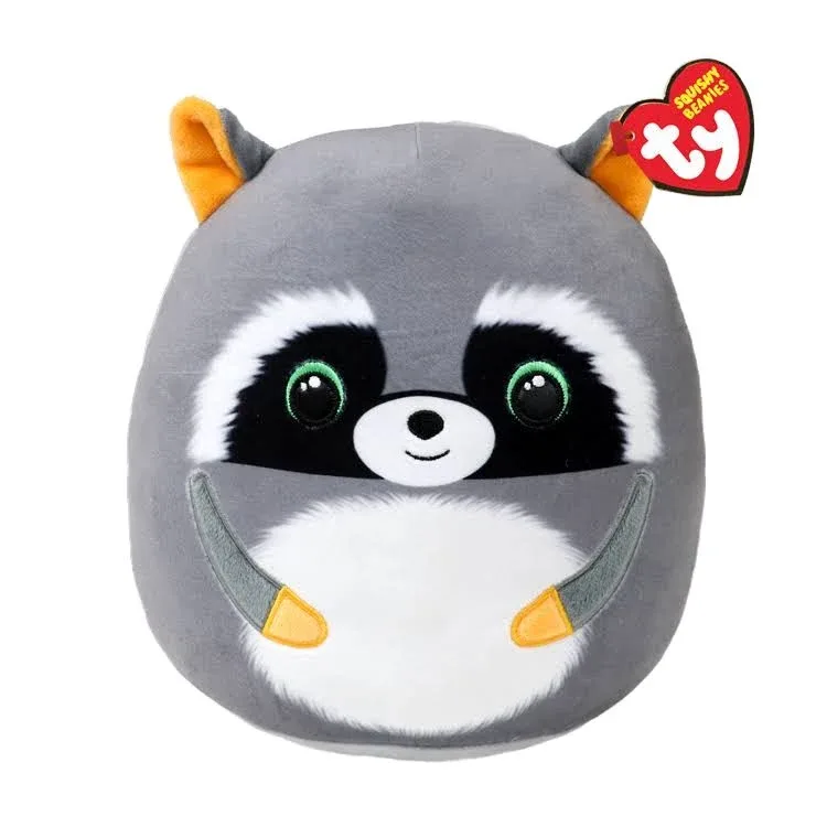 Ty Sneaky Raccoon Squishy Beanie