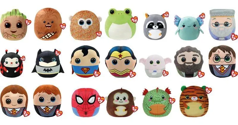 Ty Sneaky Raccoon Squishy Beanie - 6