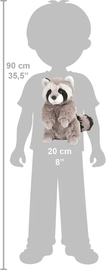 Wild Republic Raccoon 8" Stuffed Animal - 6