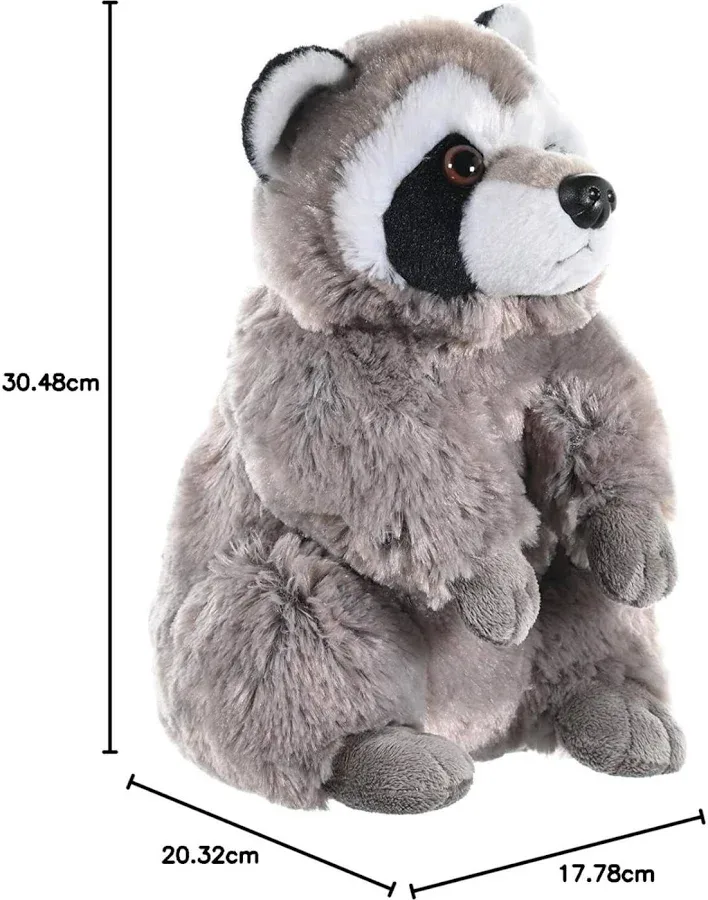 Wild Republic Raccoon Cuddlekin - 5