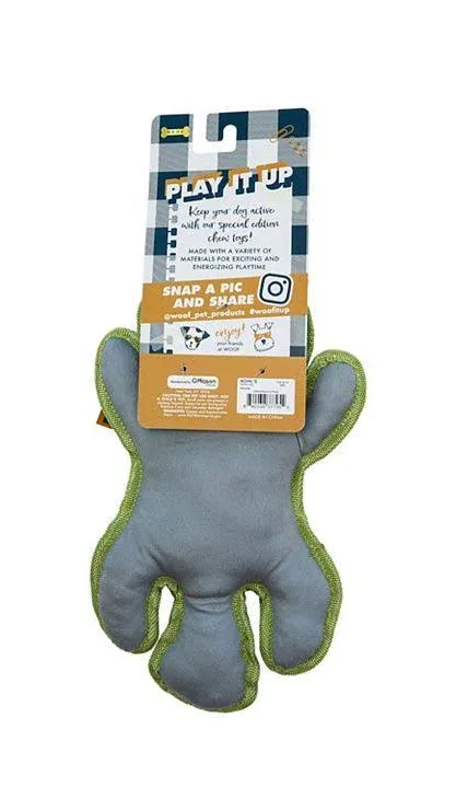 WOOF Oxford Raccoon Squeaky Plush Pet Toy - 5
