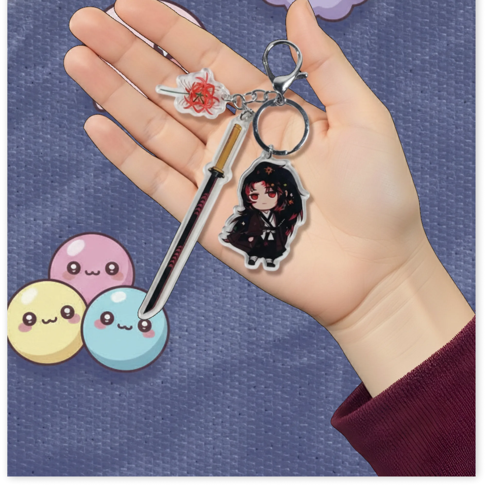 Yoruichi Keychain
